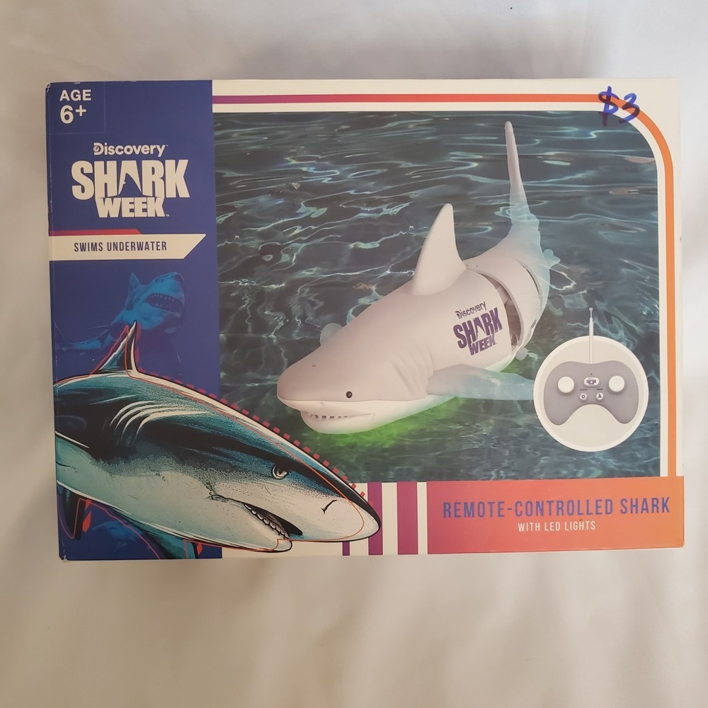 Discovery Shark Week Remote Control‎ Shark LED Lights